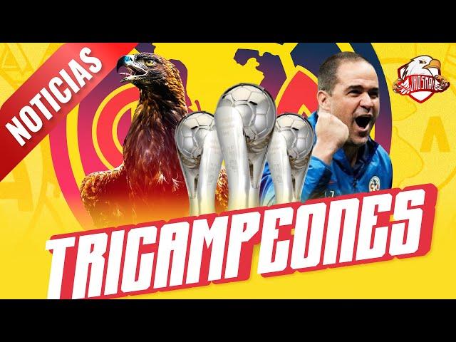 AMÉRICA ES TRICAMPEÓN!!! Unico GRANDE de la LIGA MX