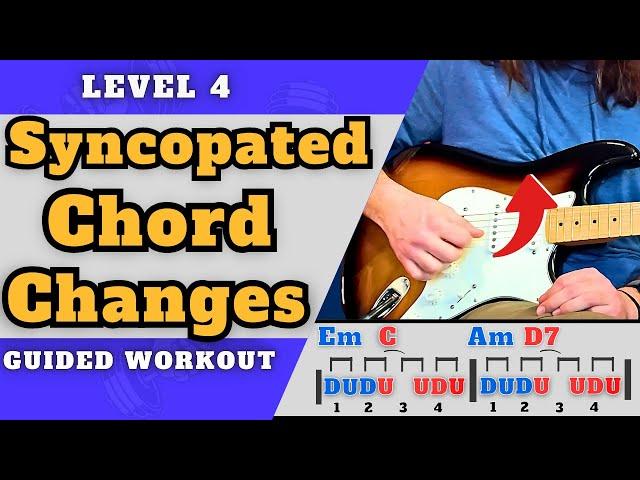 Syncopated Chord Changes | Stop Playing Like a Robot!