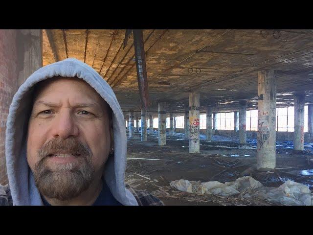 I Got IN!  ABANDONED Packard Plant in Detroit