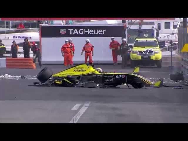 WSBR 2015 Monaco Qualifying - Philo Paz Armand's crash