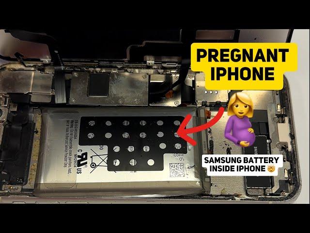 His iPhone was About to blow up  but what was inside his iPhone is SHOCKING  #apple #iphone