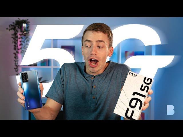 F91 5G First Look - BLU Announces its First 5G Smartphone