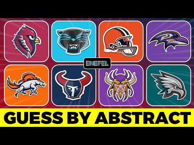 GUESS THE NFL TEAMS BY THEIR ABSTRACT LOGO | ENEFEL QUIZ