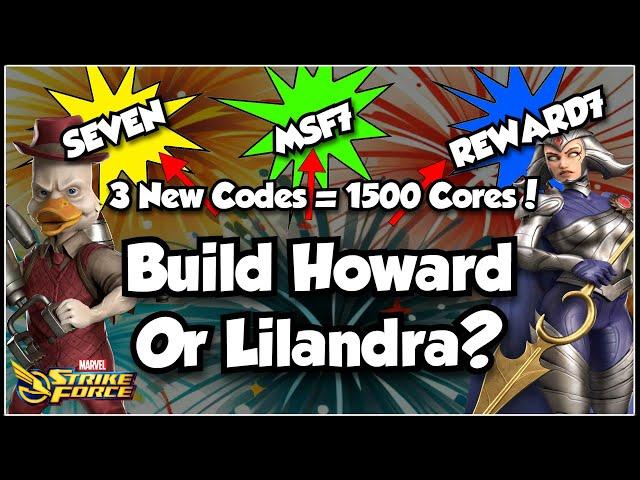 3 New Promo Codes And How To Claim Early! | Howard Unlock & How To Build! | Marvel Strike Force