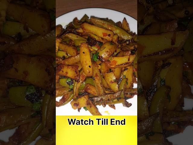 Aloo parwal masala fry recipe / Aloo Potol #shorts #ytshorts #youtubeshorts