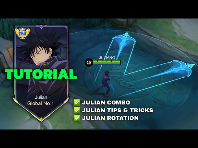HOW TO PLAY JULIAN - BUILD, EMBLEM, COMBO AND TIPS (tutorial)