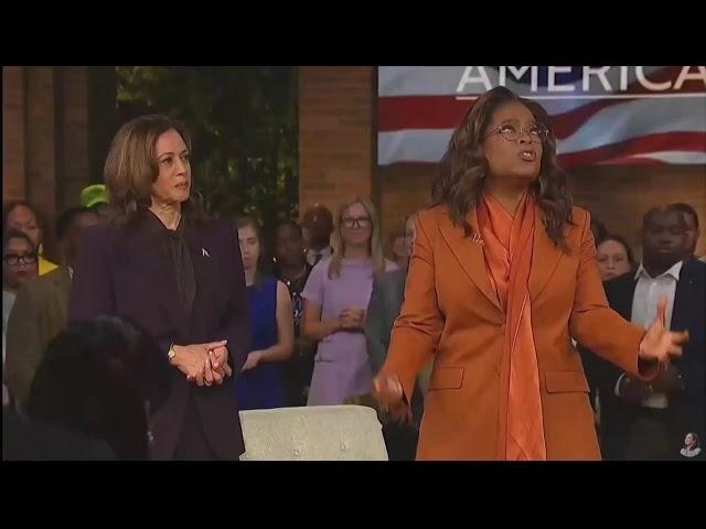 Kamala Harris and Oprah Winfrey speak at Michigan campaign event – watch live