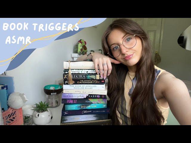 ASMR 50 minute book tapping and tracing(lofi)