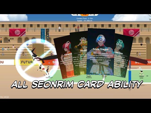 New Ability Card From Seonrim Squad, Let's Try it in The Colosseum - The Spike Volleyball Story