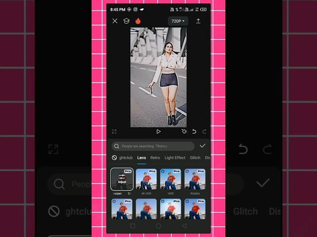 Smart Sharpen Effect In Capcut #shorts #virel #capcut