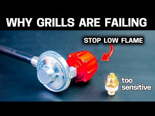 #1 Reason Your Gas Grill Doesn't Get Hot Enough Today - 30 Second Fix