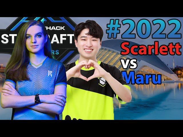 StarCraft 2 - Replay-Cast #2022 - Scarlett (Z) vs Maru (T) - DreamHack Valencia