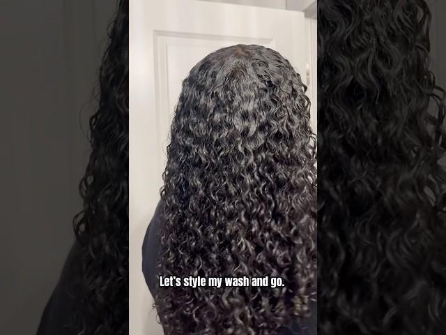 #washandgoroutine #washandgo #tgin #tginatural #curlyhairroutine #3chair #naturalhaircare #curls