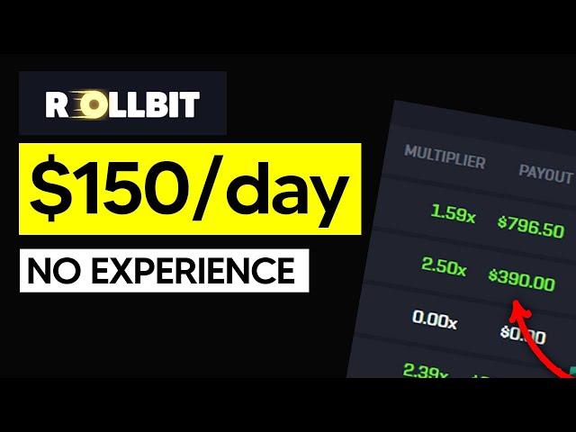 How To Make Money From ROLLBIT in 2023 As A Beginner (No EXPERIENCE)