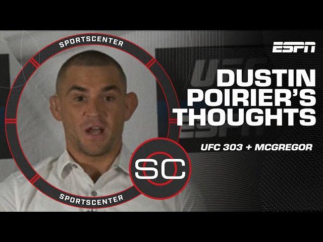 Dustin Poirier previews Pereira-Prochazka & expects McGregor to COME BACK STRONG  | SportsCenter