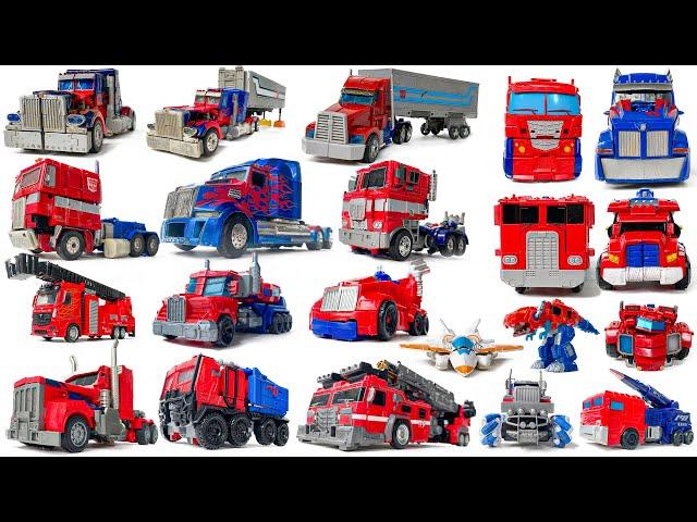 Full Transformers Autobots Leader: OPTIMUS PRIME TRUCK | Stopmotion Robots Tobot Car & Lego Robbery