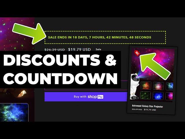 How to Add BLACK FRIDAY Discounts & Countdown Timer to Your Shopify Store