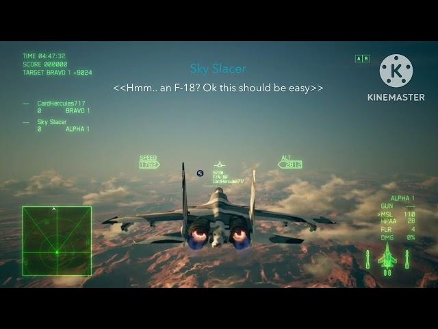 He thought it was gonna be easy.. | Ace Combat 7 (300th Vid)