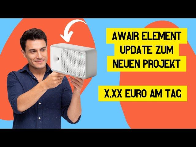 Neues Awair Element Projekt - 2 Wochen später (Update)