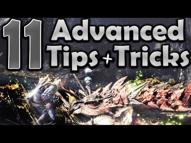 MONSTER HUNTER WORLD: 11 Advanced Tips & Tricks