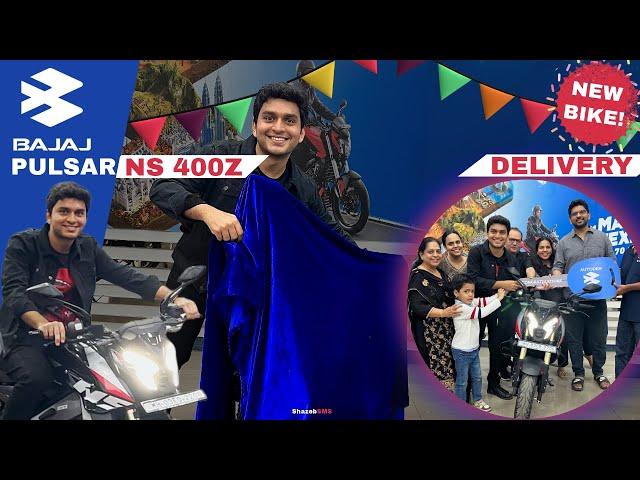 Taking Delivery of The Biggest Pulsar Ever | Bajaj Pulsar NS 400Z | New Bike