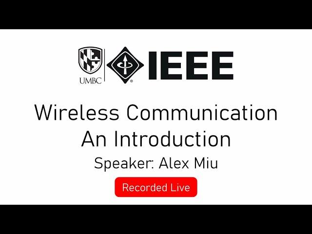 Wireless Communication An Introduction