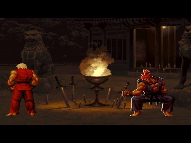 [TAS] Violent Ken VS Akuma (SvC Chaos)