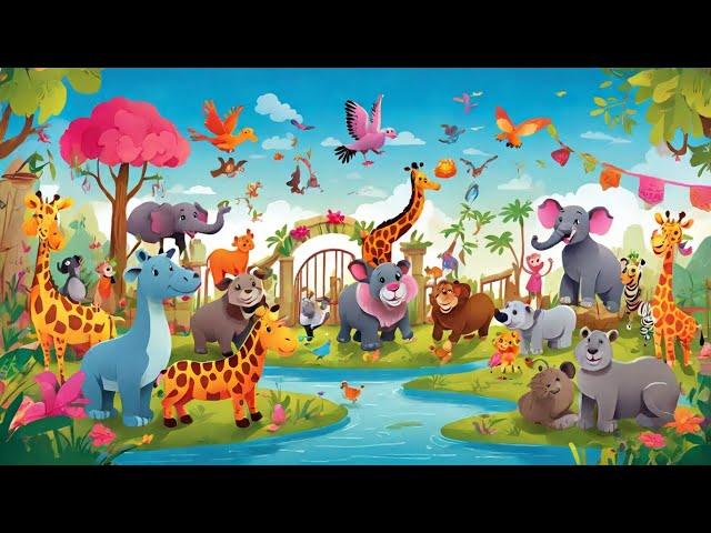 Let's Go To The Zoo| Animal Song for Kids |kids zone parktv  #supersimple#kidssongs#nurseryrhymes