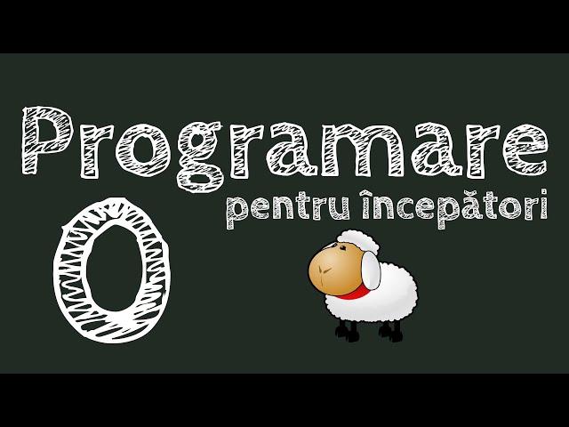 Programare pentru începători: Introducere