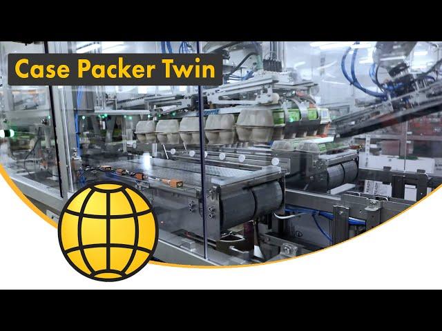 Egg Case Packer Robot - Case Packer Twin - Case Packing Solution for Every Egg Grading Business