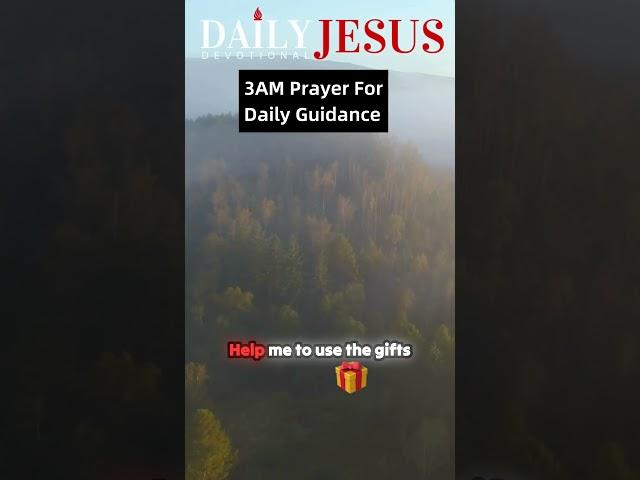 Powerful Daily Jesus 3am Prayer (Morning Prayer To Start Your Day Blessed Today) #shorts