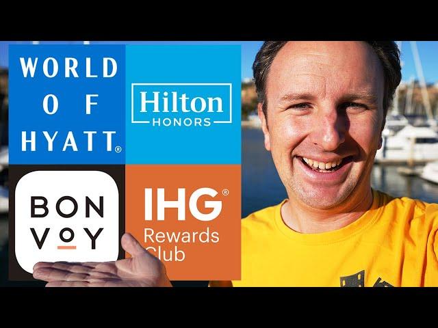 Best Hotel Elite Status | Hilton vs Marriott, Hyatt, & IHG