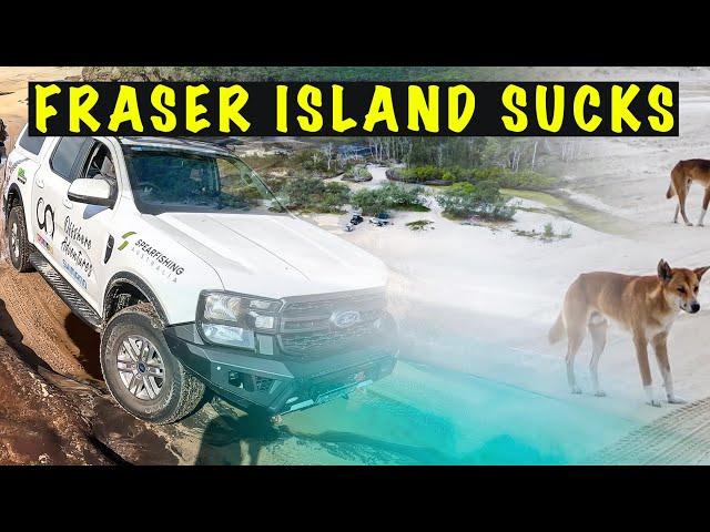 Fraser Island K’Gari SUCKS Watch This Before Going - Ngkala Rocks Awinya Creek