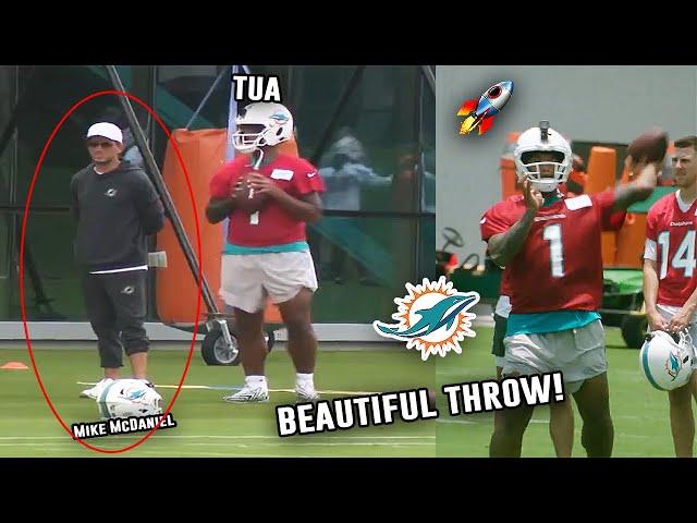 Tua Tagovailoa Returns & MAKES (UNREAL) THROW  Dolphins OTA Highlights