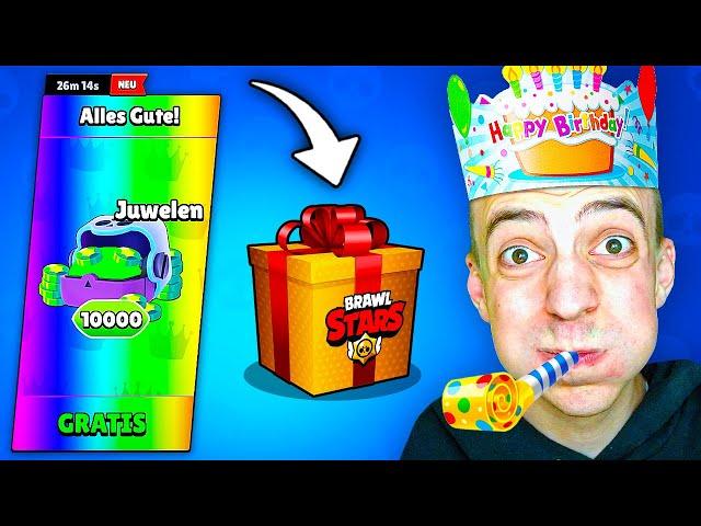 SO bekommst du ein GEBURTSTAGSGESCHENK in BRAWL STARS! 