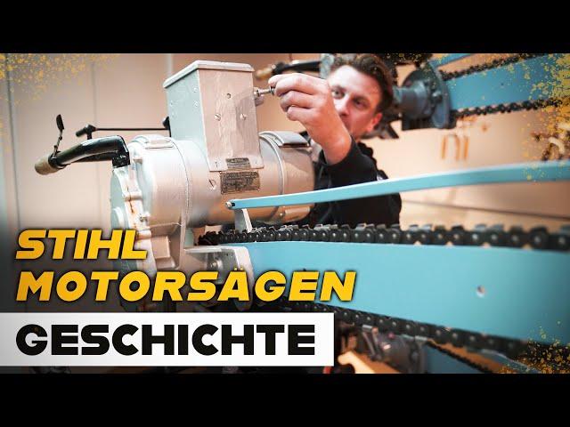 STIHL MOTORSÄGEN - Vom Oldtimer bis heute