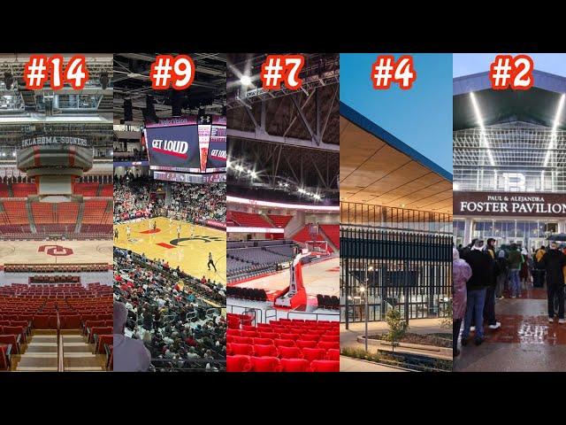 Big 12 Basketball Arena Rankings from WORST to BEST *2024*