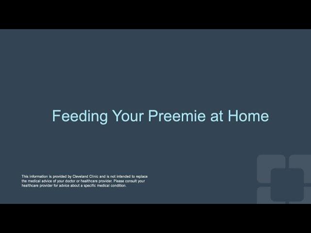 NICU Baby Guide for Parents | Feeding Your Premature Baby at Home