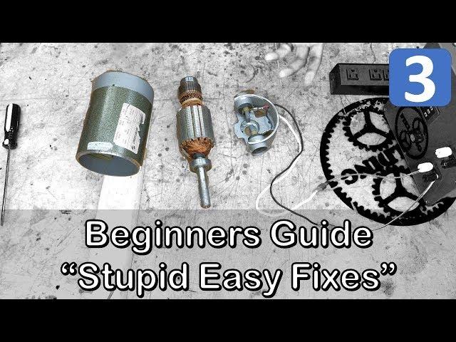 Three Most Common Motor Fixes Anyone Can Do; Ultimate Guide to Electric motors ; #070