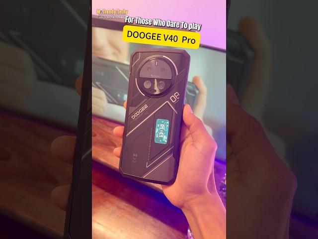 DOOGEE V40 Pro For Those Who Dare to Play #doogee #doogeev40pro #ruggedphone