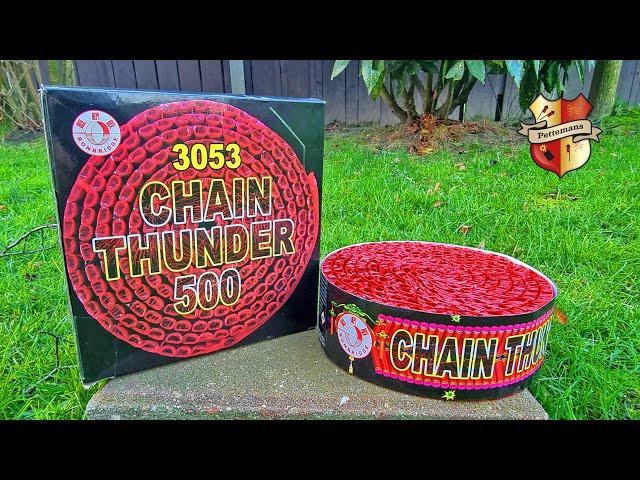 Chain Thunder 500 - Mat Bonbridge Vuurwerk