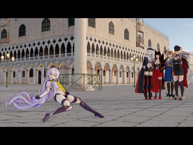 【Azur Lane MMD】 They see her rollin', they hatin'