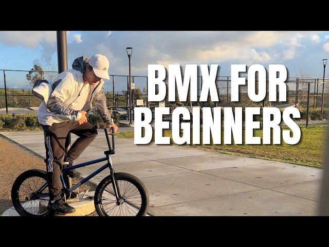 HOW TO RIDE BMX - BIKE CONTROL + PUMPING