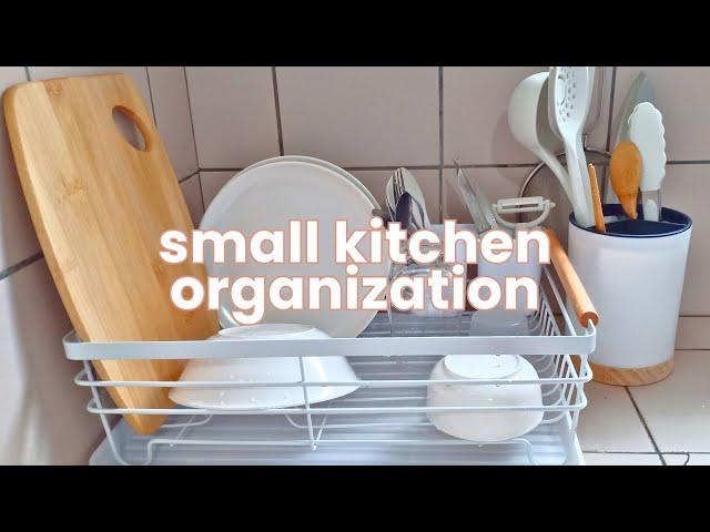 aesthetic kitchen makeover on budget  organizing & makeover ‍ living alone in the Philippines