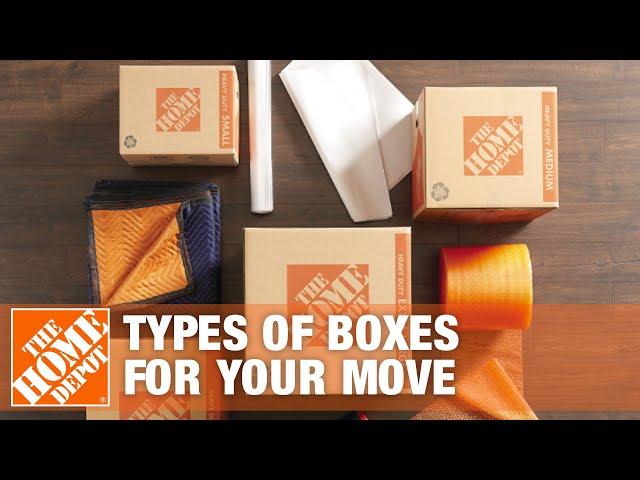 Moving Boxes: Types of Boxes for Your Move | The Home Depot