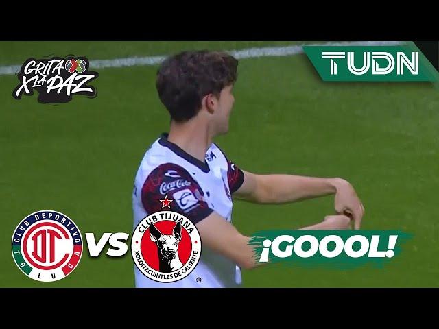 ¡GOLAZO! Xolos sorprende al Diablo | Toluca 0-1 Tijuana | Grita México C22 - J8 | TUDN