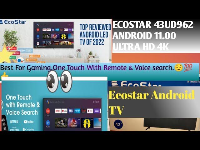 Best android tv 2024 | android tv price in Pakistan |  Android led tv . Ecostar android led