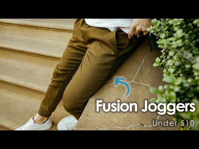 Fusion Stretch Twill Joggers for Short Men | Under 510