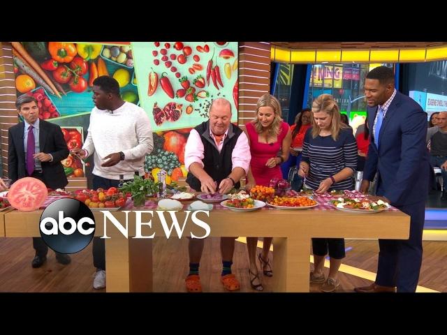 Speedy summer snacks with Mario Batali