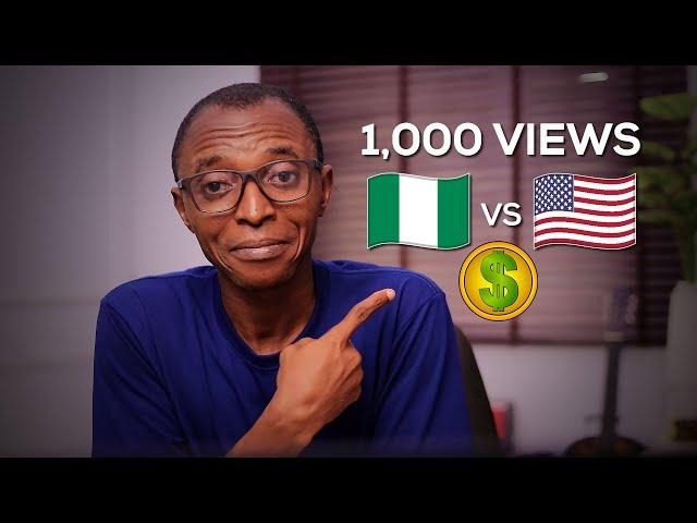 What YouTube pays for 1000 views in different countries